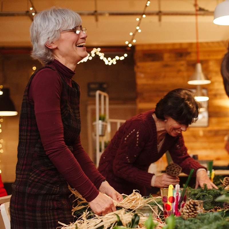 Christmas Wreath Making Workshop 28th November
