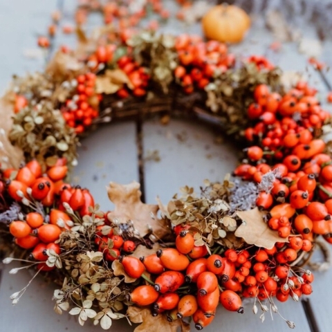Autumn Wreath Making Workshop 17th September