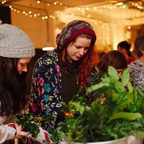 Christmas Wreath Making Workshop 28th November