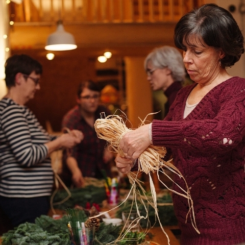 Christmas Wreath Making Workshop 28th November