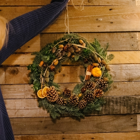 Christmas Wreath Making Workshop 30th November