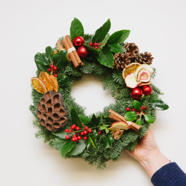 Christmas Wreath Making Workshop 5th December