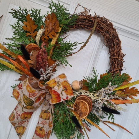 Autumn Wreath Making Workshop 16th September