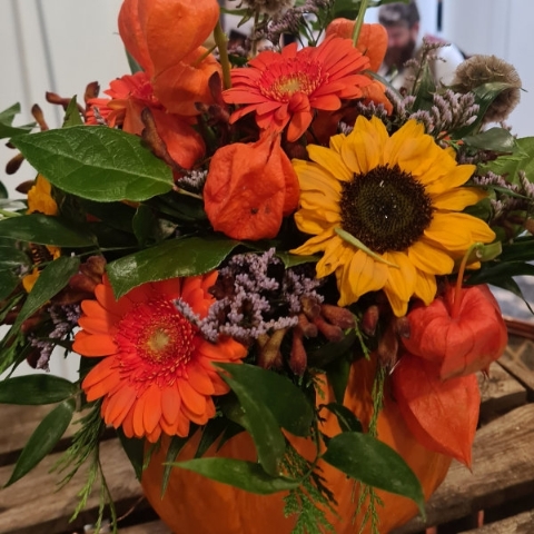 Pumpkin Ikebana October 20th 2027